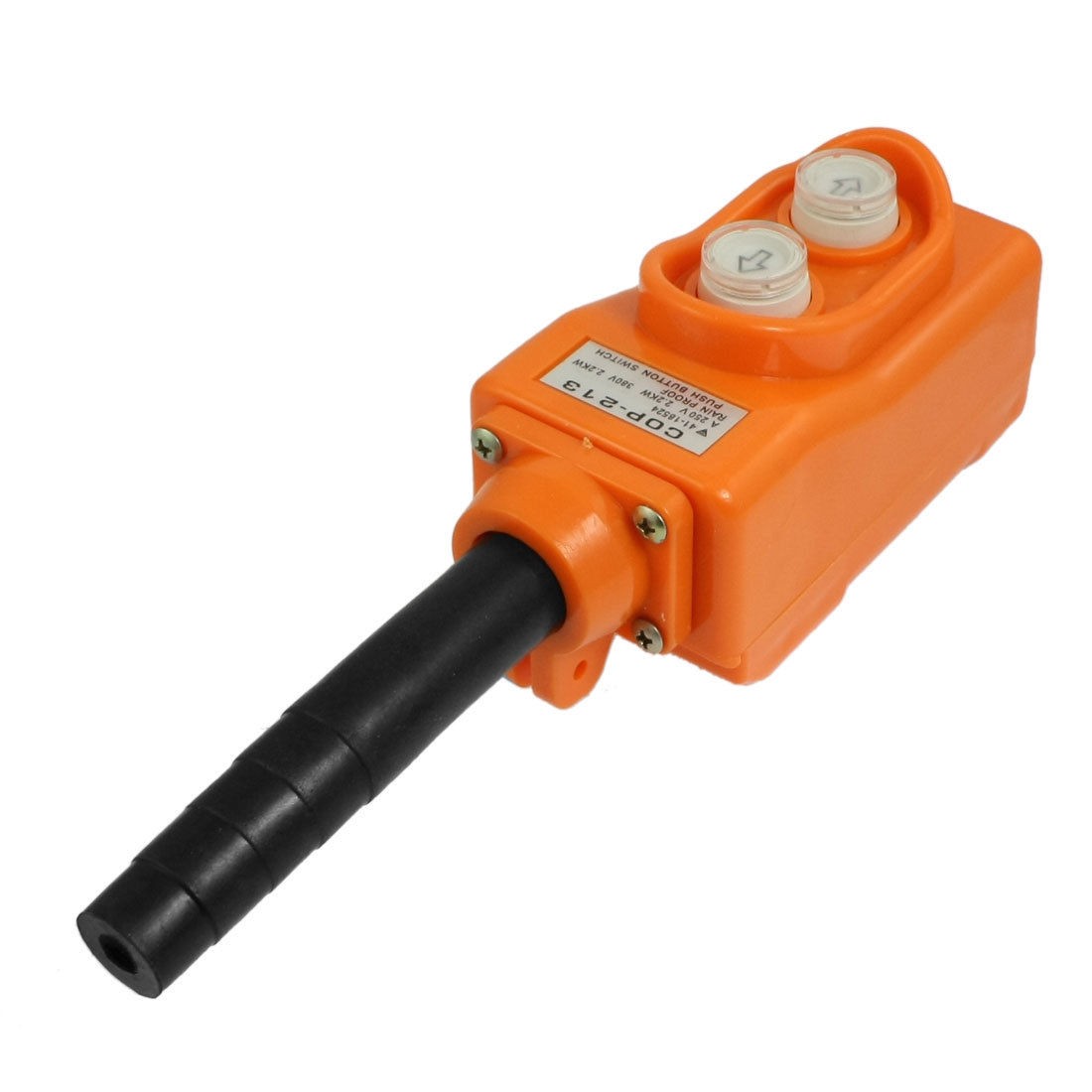 AC250V/2.2KW AC380V/2.2KW Monmentary Hoist Pushbutton Switch Orange