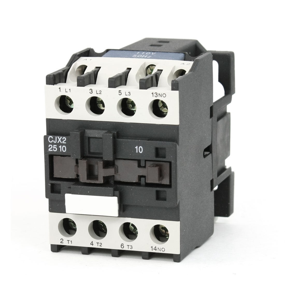 CJX2-2510 AC Contactor 110V 50/60Hz Coil 25A 3-Phase 3-Pole 1NO