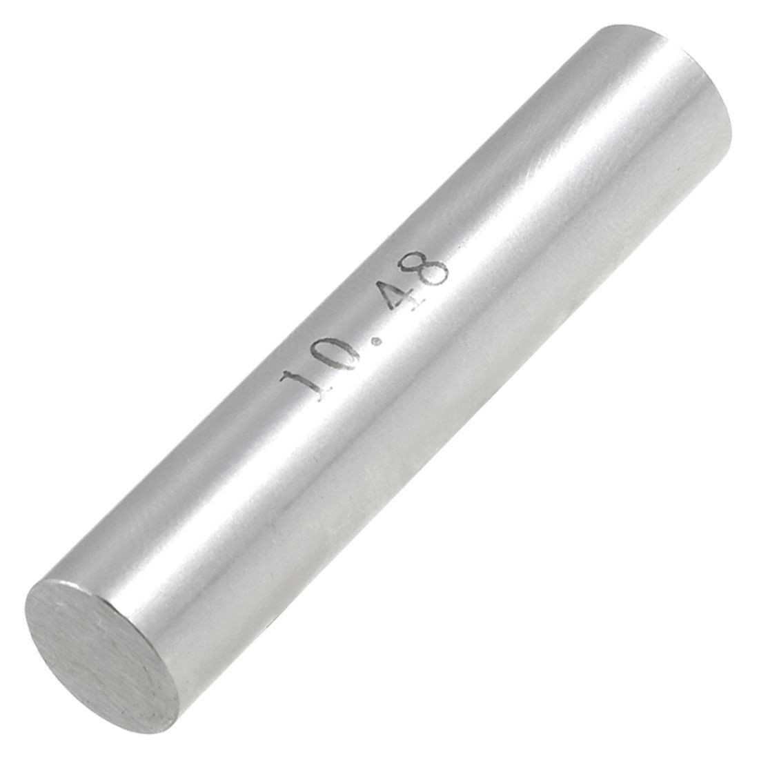 Hole Measuring 10.48mm x 50mm Pin Gage Gauge w Plastic Cylindrical Box