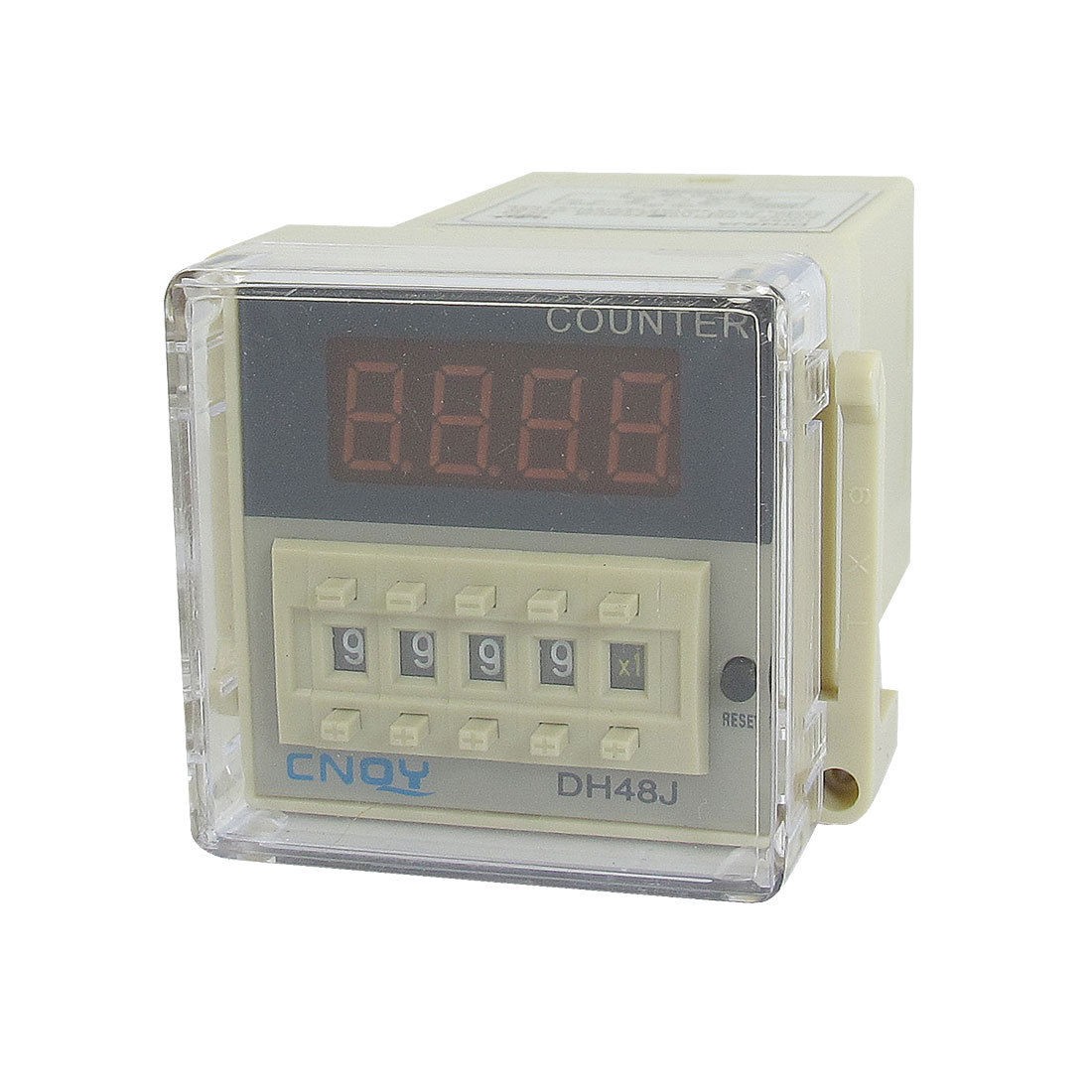 DH48JA AC 48V 50/60Hz 1-999900 8 Pin Terminals Digital Counter Relay