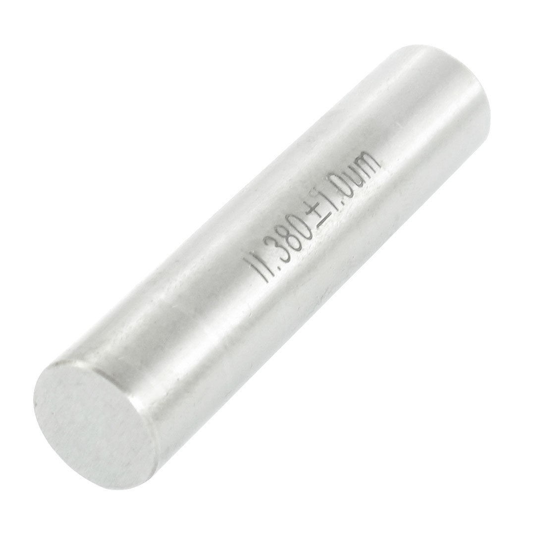 11.38mm Dia 50mm Length Tungsten Carbide Plug Pin Gage Gauge w Clear Storage Box