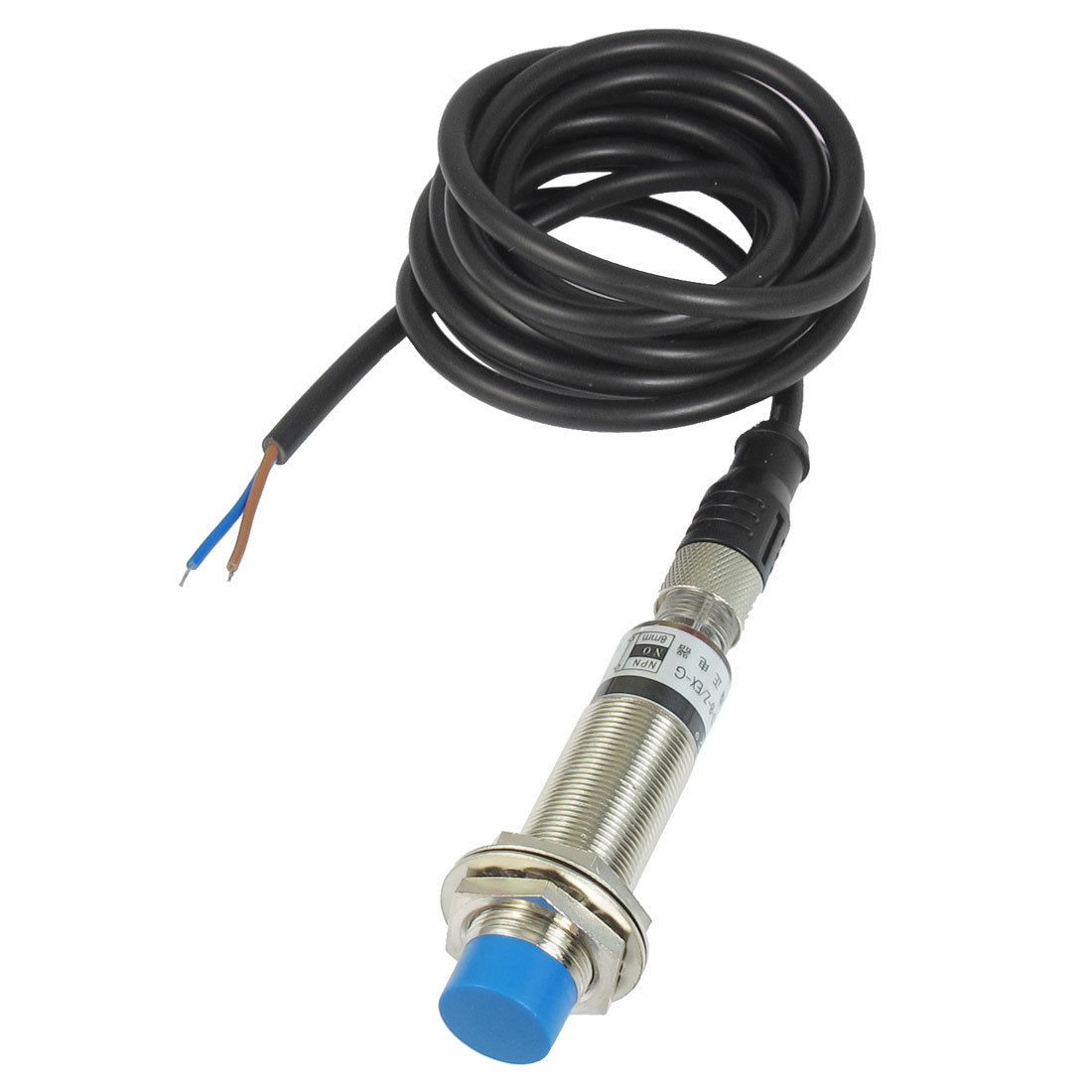 3P Aviation Connector 2-Wire DC 6-36V NPN NO 8mm Inductive Proximity Switch