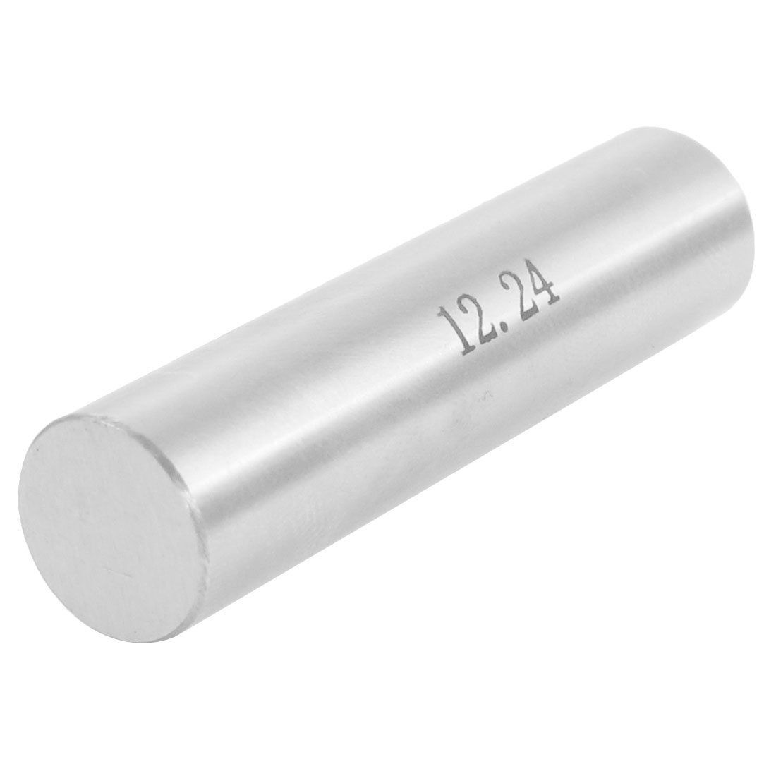 12.24mm Diameter Tungsten Carbide Plug Pin Gage Gauge w Plastic Case