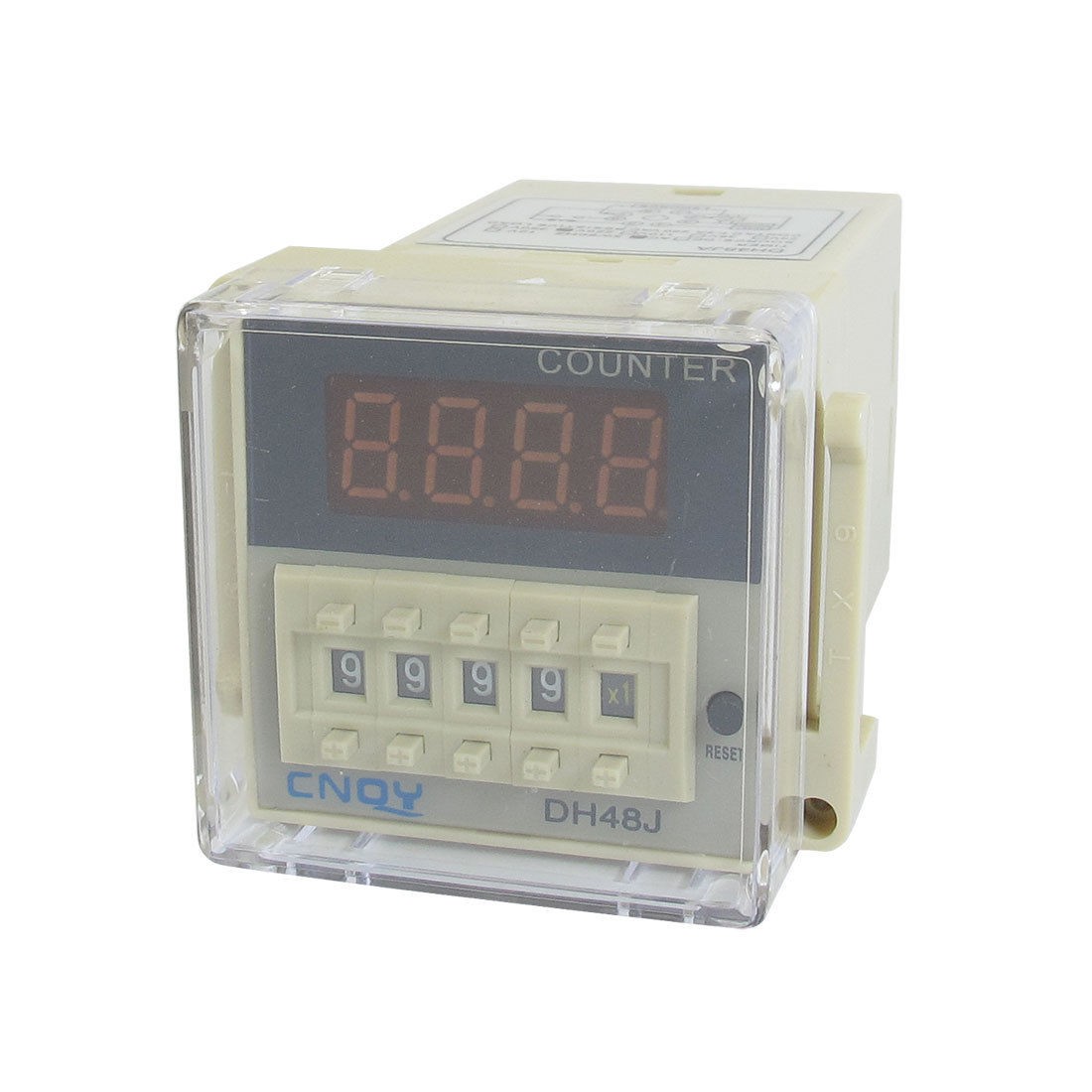 DH48JA AC 220V 50/60Hz Count Up 8 Pins 1-999900 Digital Counter Relay