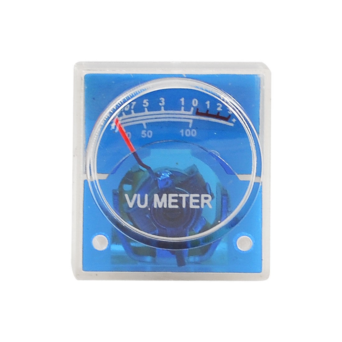 25mm x 28mm No Lamp Mini DVD VU Meter 500uA 700 Ohm