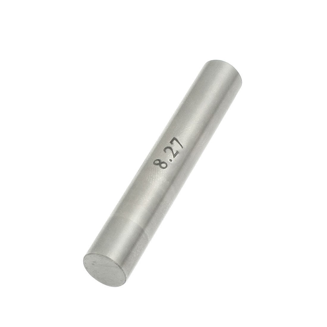 8.27mm Dia Tungsten Carbide Cylinder Pin Gage Gauge 50mm Length