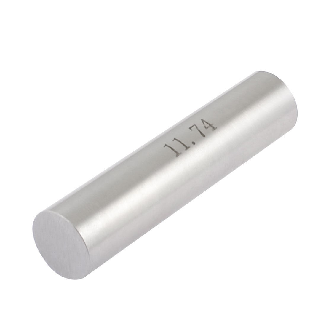 Hole Measuring 11.74mm x 50mm Pin Gage Gauge w Plastic Cylindrical Box