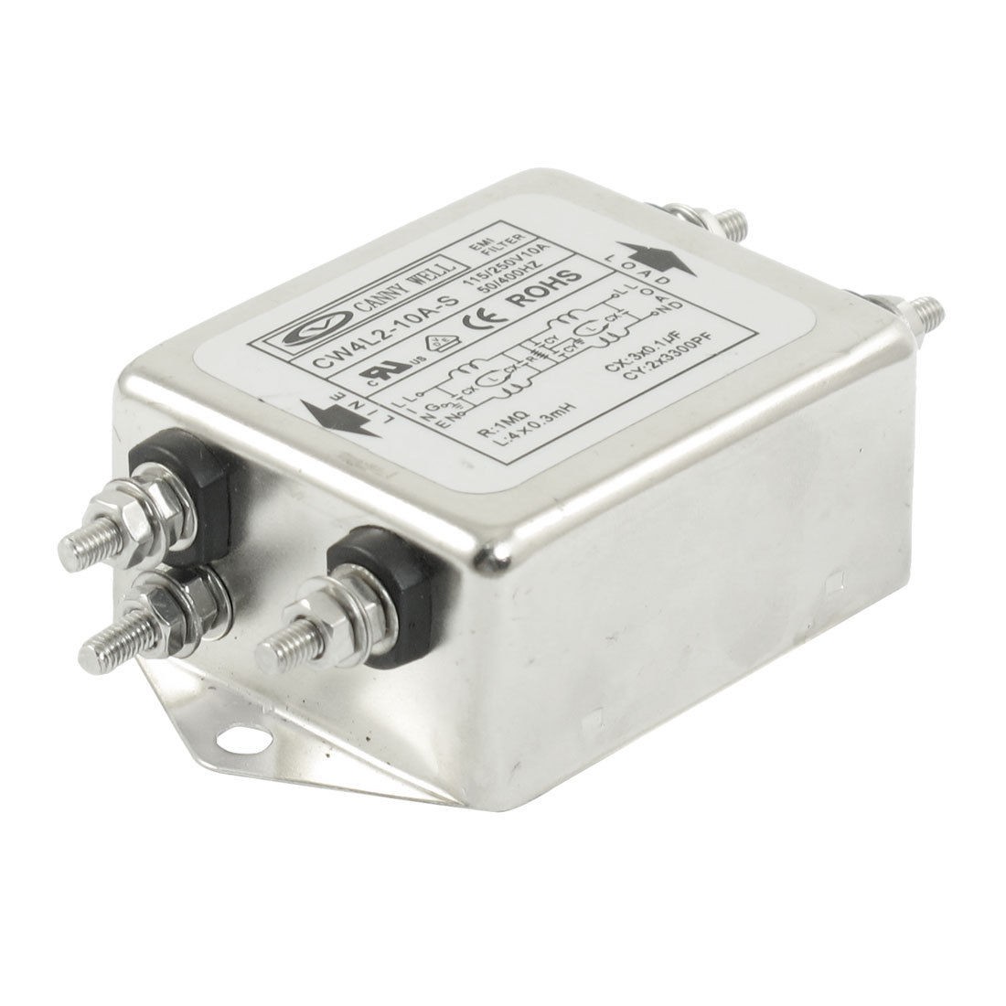 CW4L2-10A-S AC Power Single Phase Noise Line EMI Filter