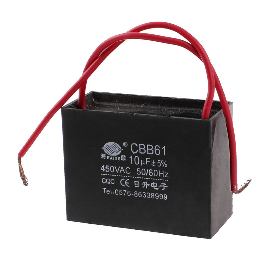 Repairing Part AC 450V 10uF 50/60Hz Motor Run Capacitor CBB61 Model