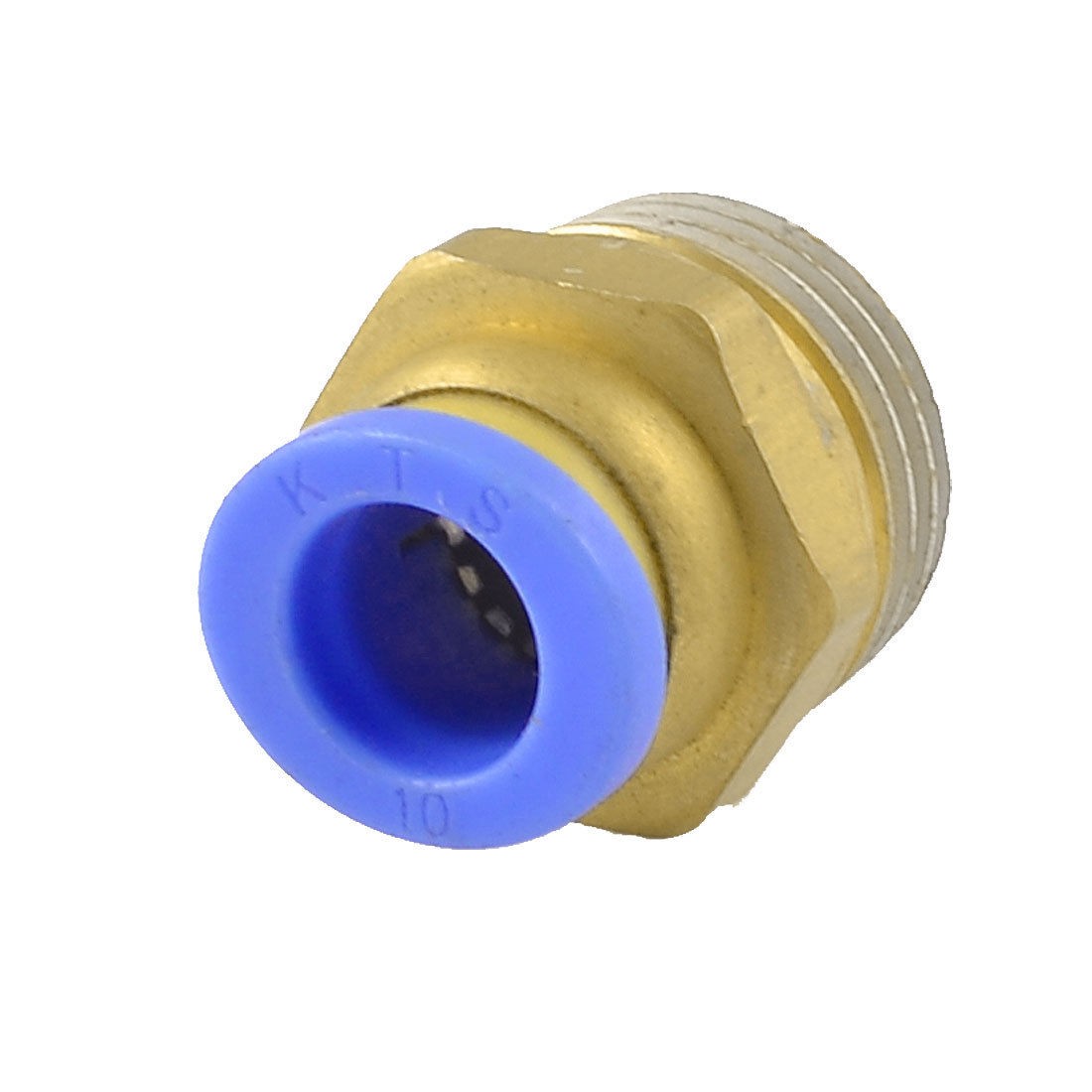 10mm x 1 2" PT Thread Air Pneumatic Tube Push in Quick Connector Joint