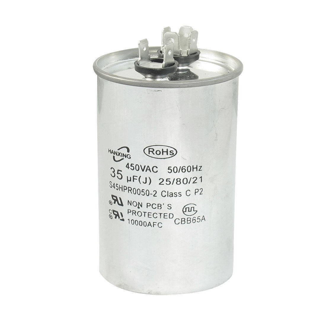 CBB65A Model AC 450V 35uF Non Polar Air Conditioner Motor Capacitor