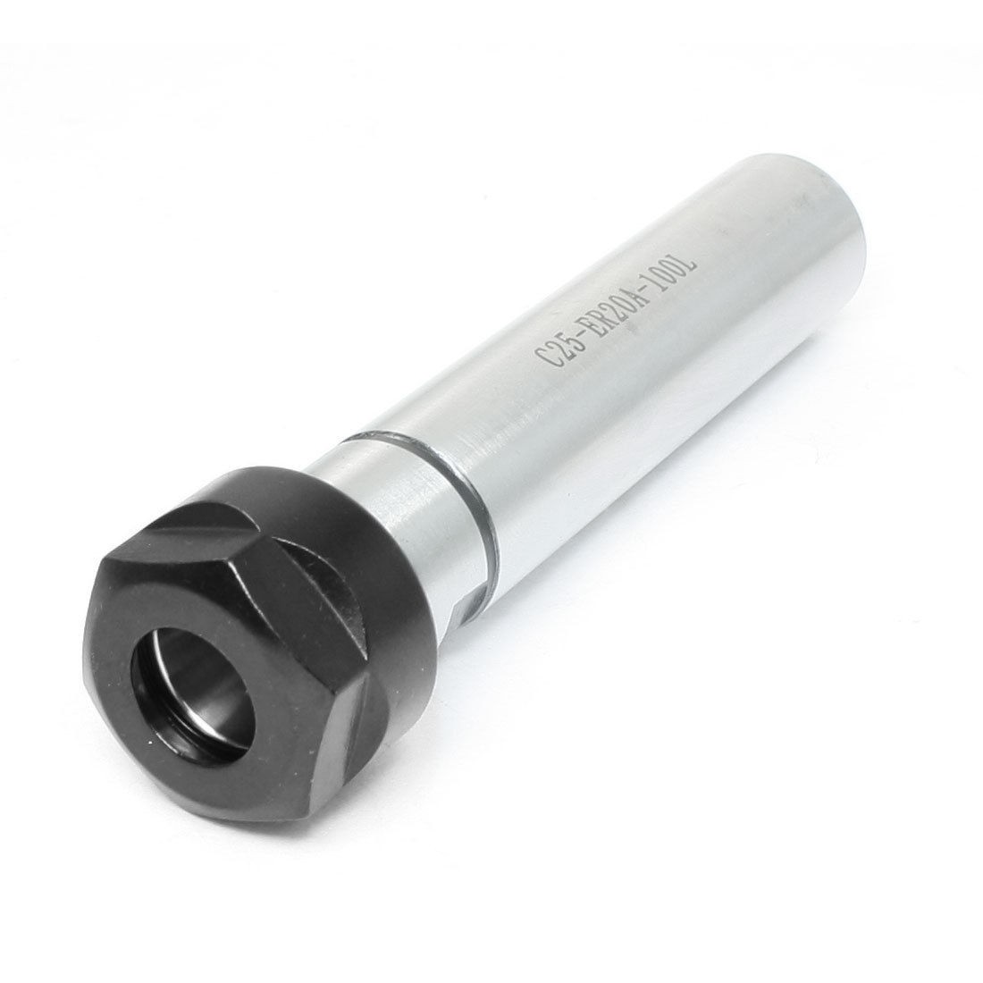 C25-ER20A-100L Straight Collet Chuck CNC Milling Lathe Extension Rod