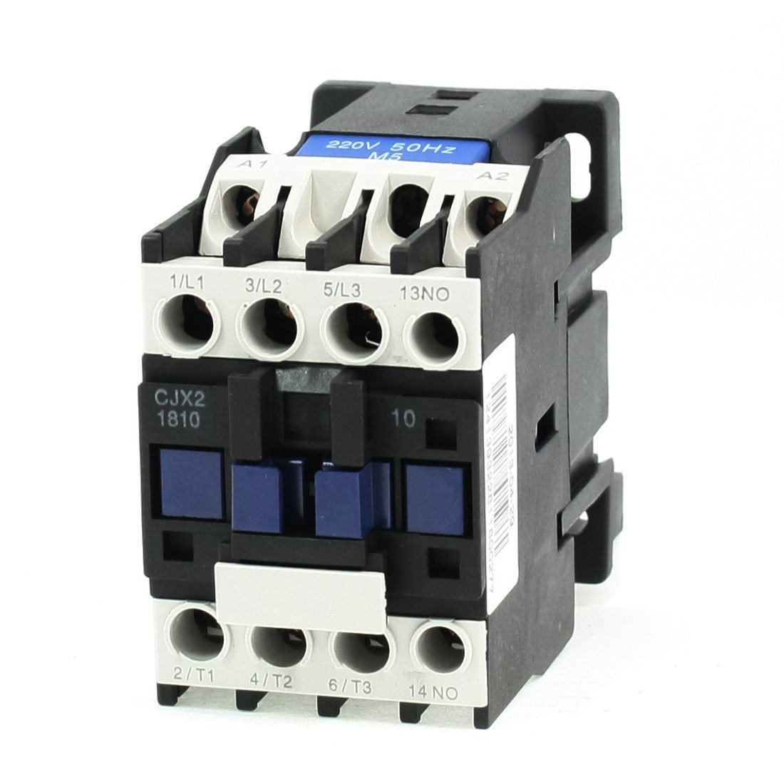 690V 3 Phase 3P N/C AC Contactor DIN Rail Mount 220V Coil CJX2-1810