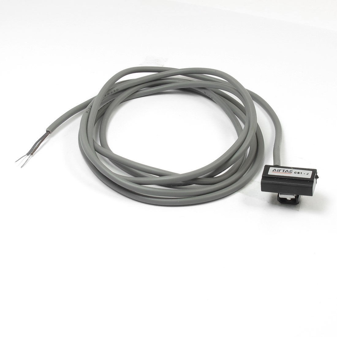 Pneumatic Red Indicator Light Magnetic Reed Switch Grey NO DC/AC 5-240V CS1-J