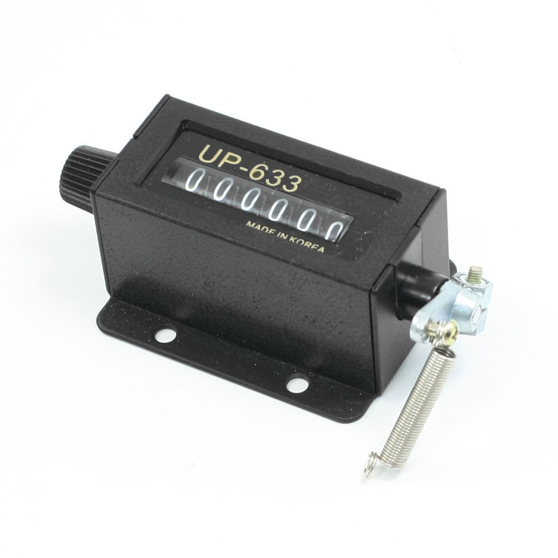 Mechanical Rotary Knob 6 Digits 0-999999 Resette Stroke Pull Counter