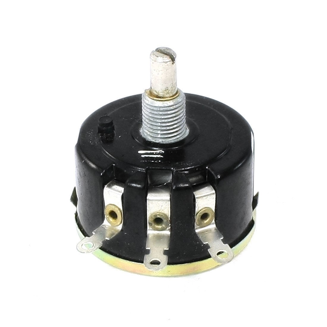 4.7K ohm 6mm Round Shaft Carbon Composition Rotary Taper Potentiometer