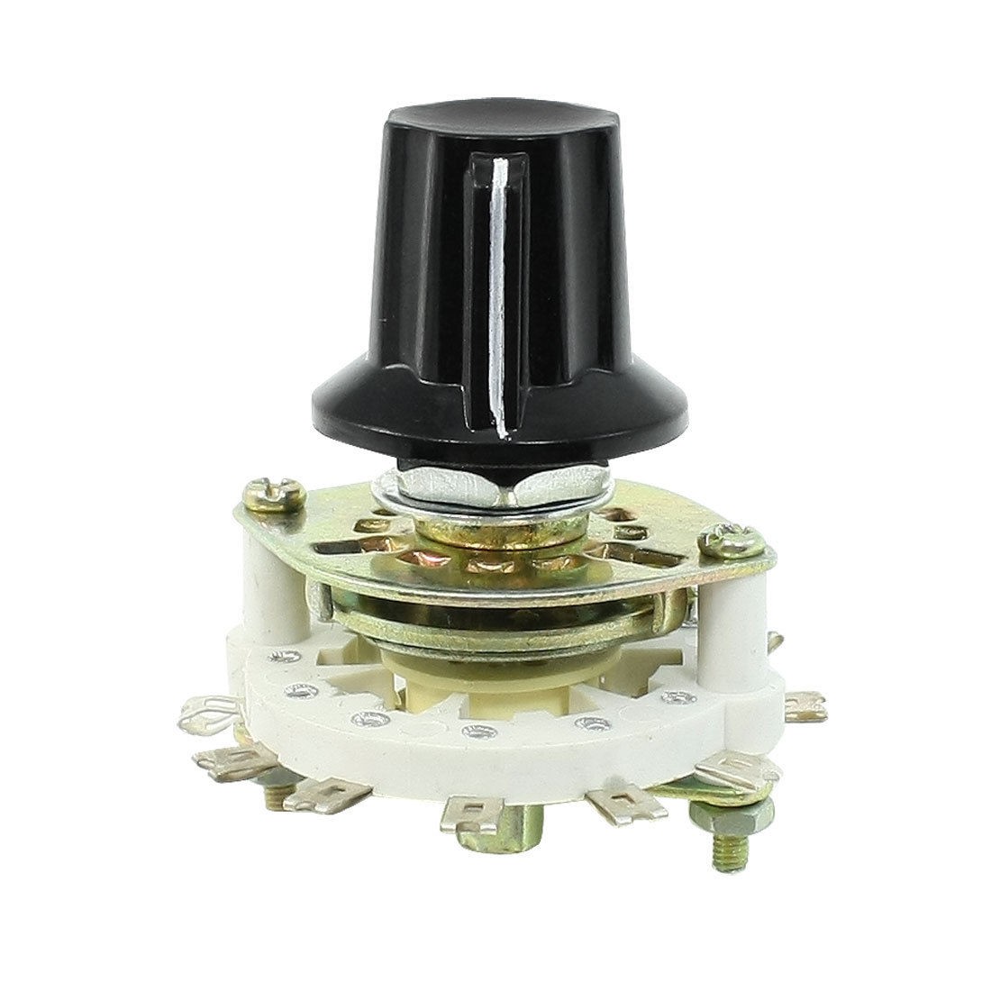 Plastic Handle 1P8T Band Channel Rotary Switch Selector