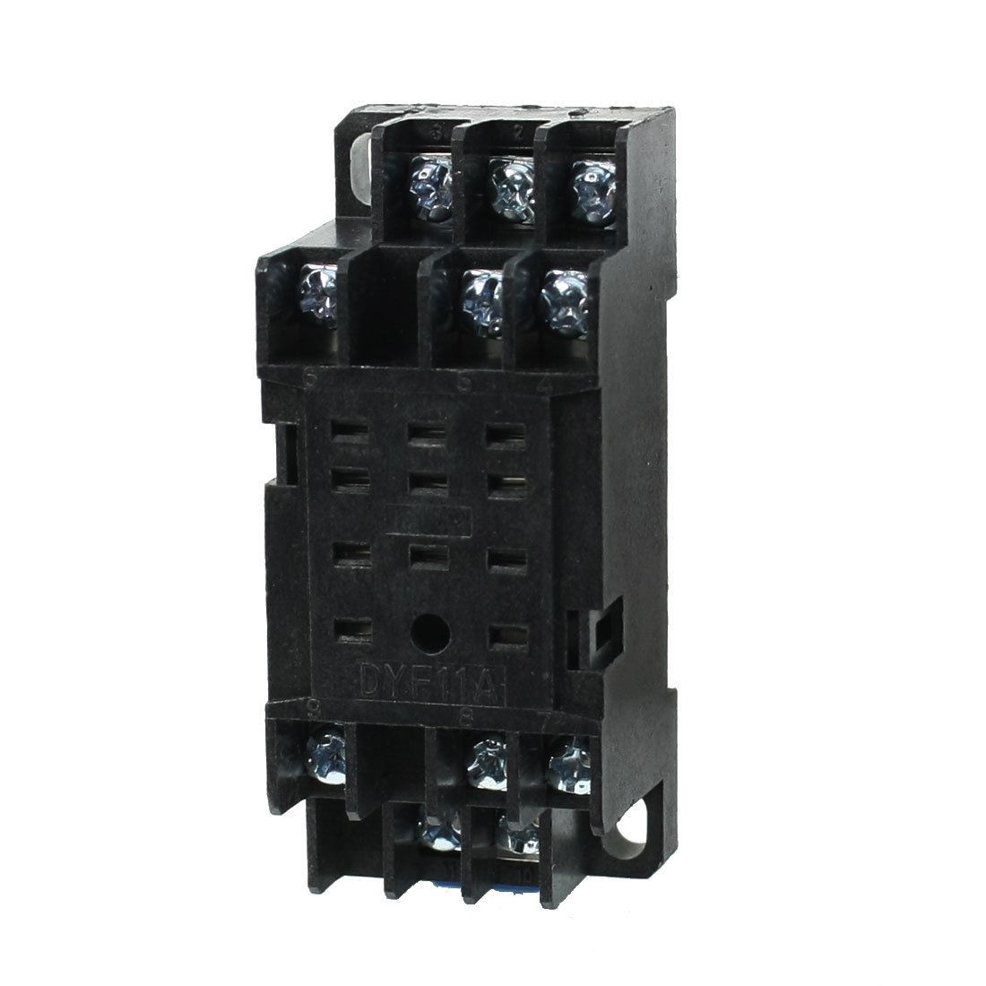 PYF11A Relay Socket Base DIN Track 8 Blade 8Pin for MY3NJ HH53P Relay