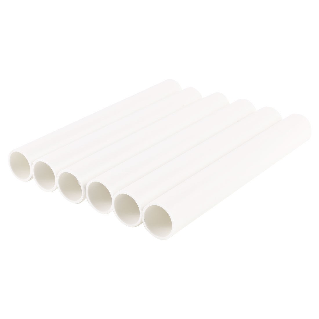 20mm Outside Dia PVC Electrical Conduit Pipes 155mm Length 6 Piecs