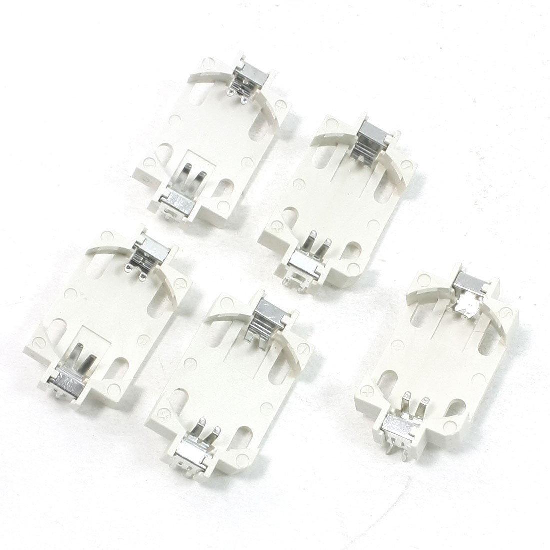 DIP Package CR/LIR2032 2025 2016 Button Battery Holder 5 Pieces