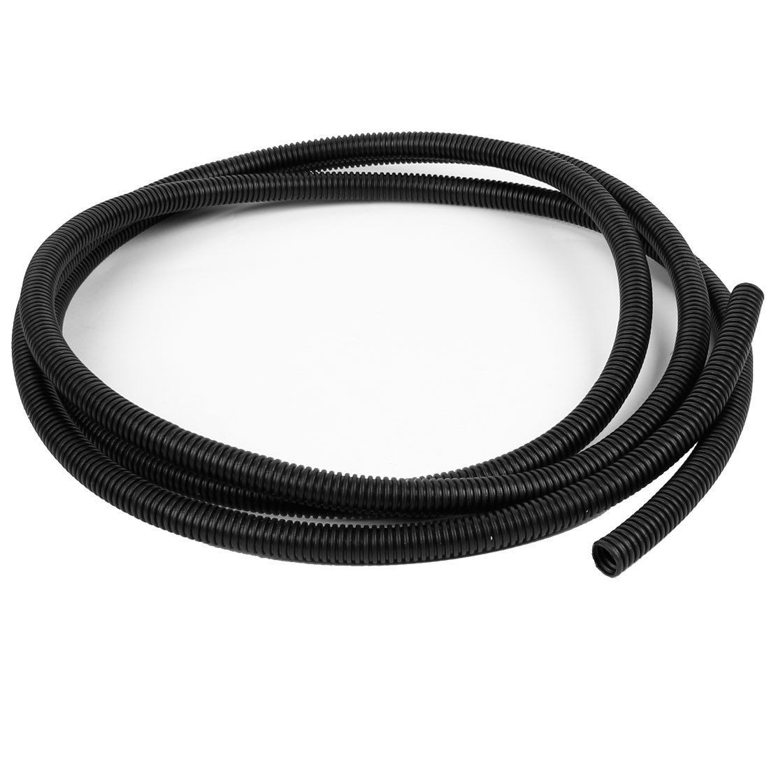 12mm ID Black Wave Type Flame Corrugated Hose Pipe 3 Meter