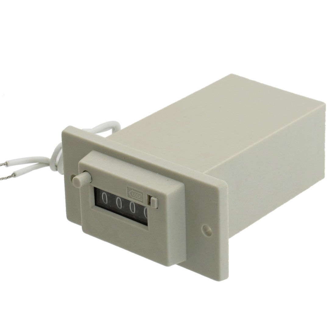 CSK4-CKW 24VDC 4 Digits 2 Wire Lockable Electronmagnet<wbr/>ic Counter