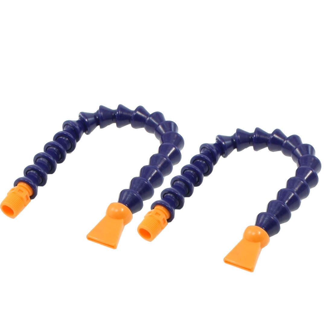 3/8" PT Thread Adjustable Water Oil Coolant Pipe Hose Length 2 Pcs