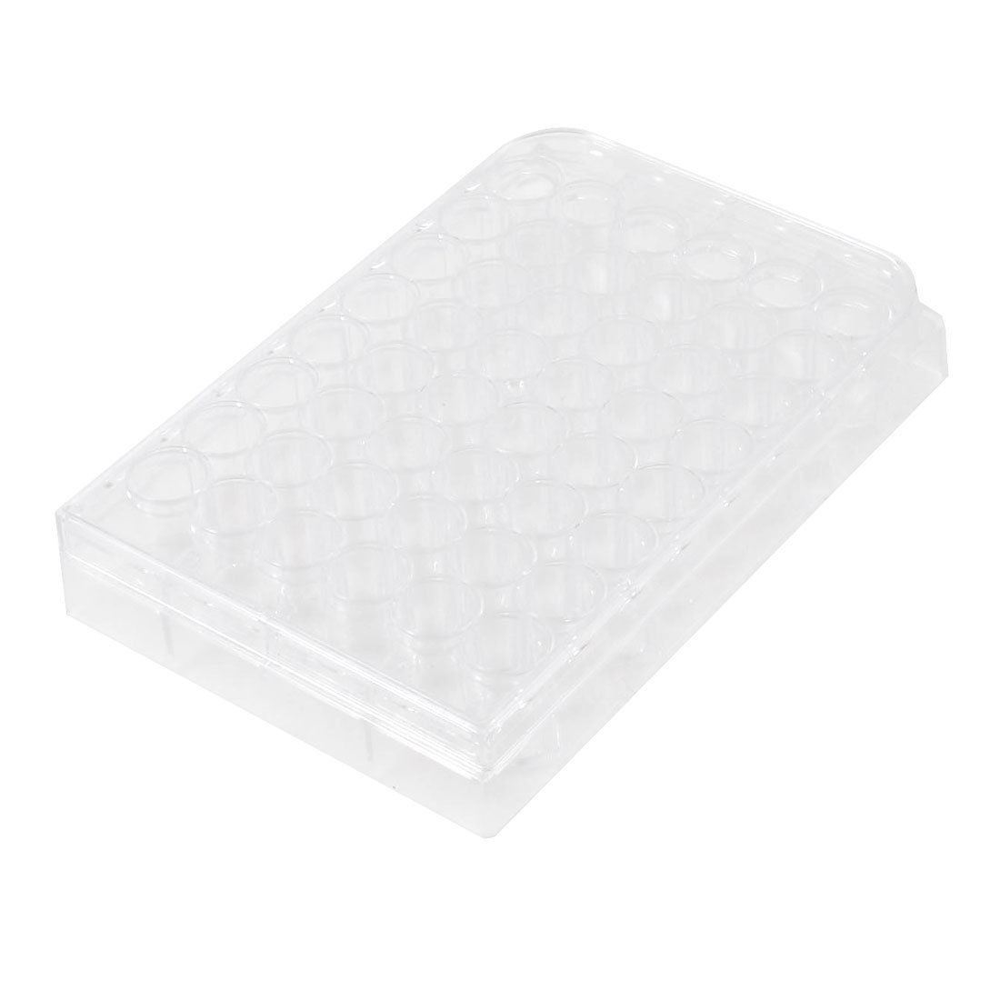 Clear Plastic Rectangle Shape 48 Compartments Cell Culture Plate