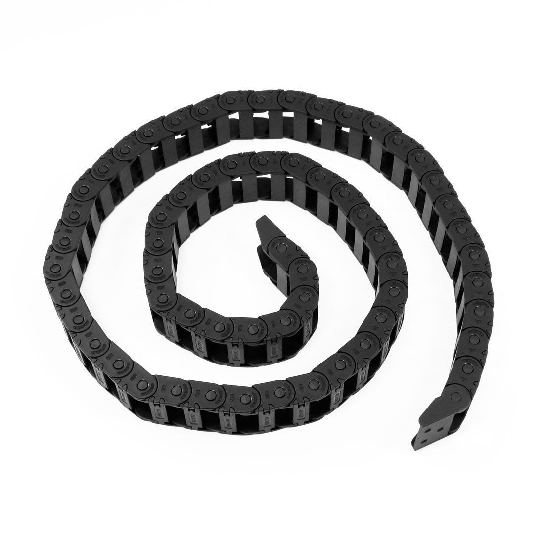 105cm Black Cable Wire Carrier Drag Chain Nested 10mm x 20mm