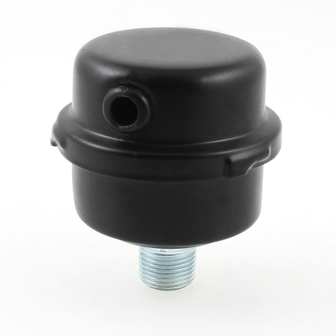 16mm Thread Diameter Air Compressor Admitting Port Muffler Silencer Black