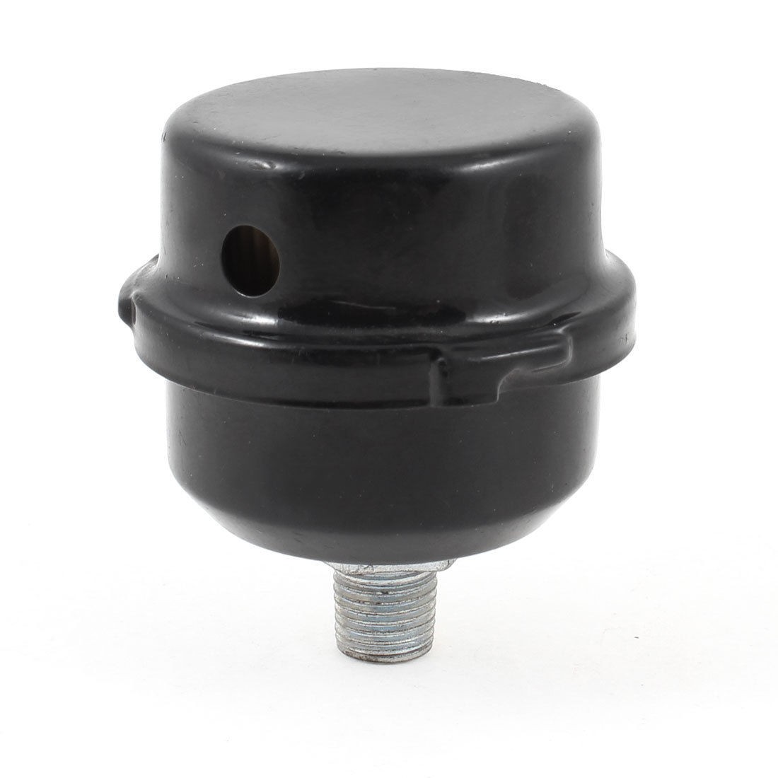 213mm Thread Dia Air Compressor Admitting Port Muffler Silencer Black