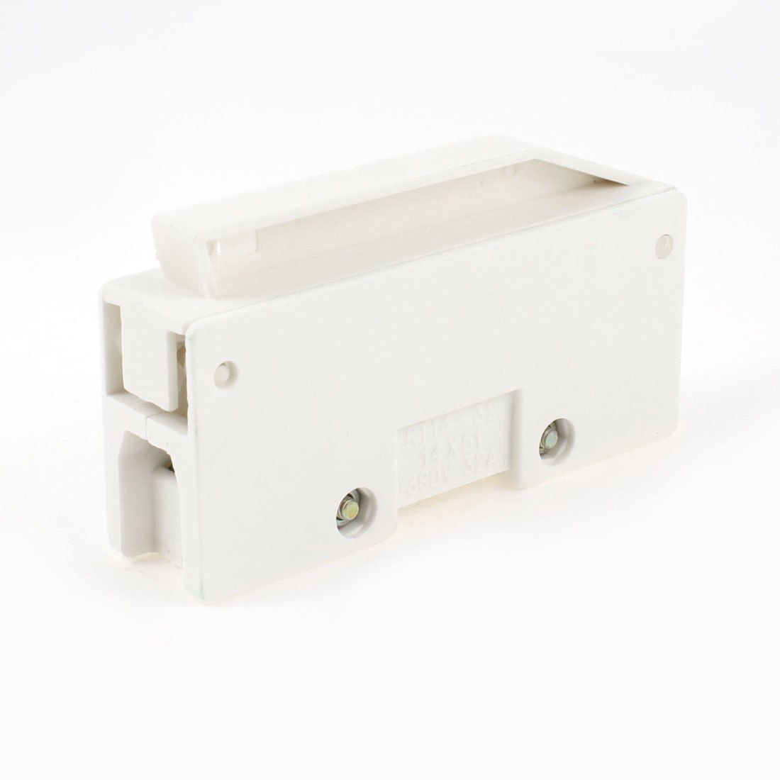 Plastic RT14-32A Single Pole 14 x 51mm Fuses Holder Base 380VAC