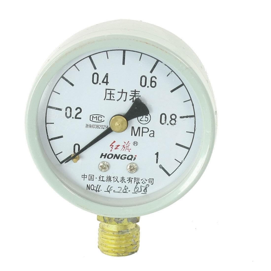 Home Office Blk Hand 0-1 Mpa Round Compound Gauge