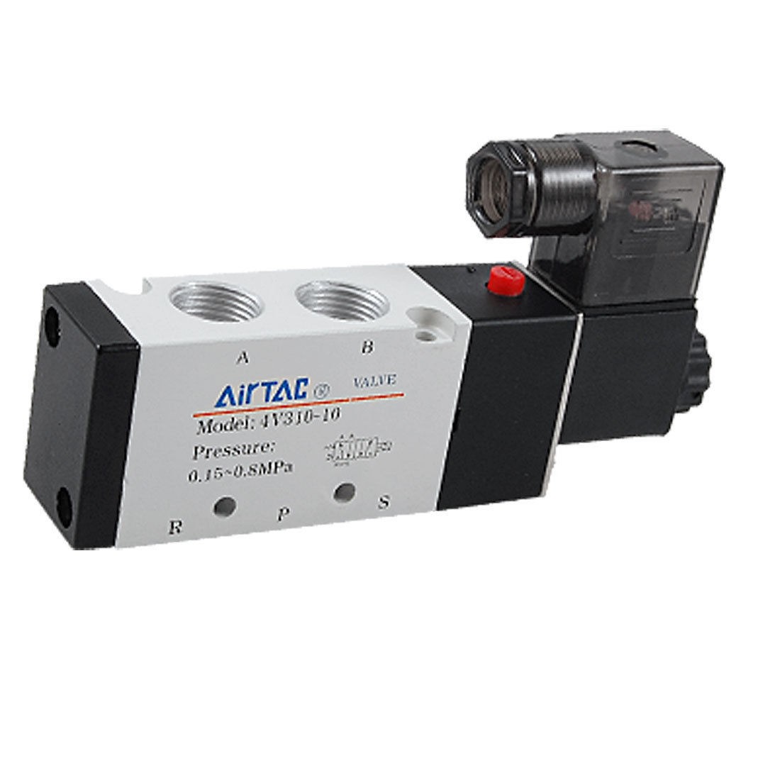 5 8"x 1 2" 2 Position 5 Way Pneumatic Air Solenoid Valve