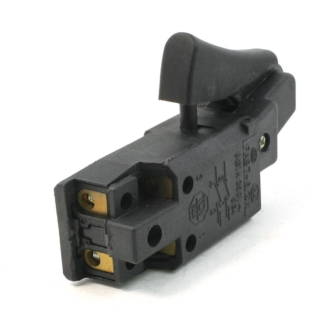 AC 250V 6A DPST Trigger Switch for Hitachi 38E Electric Hammer