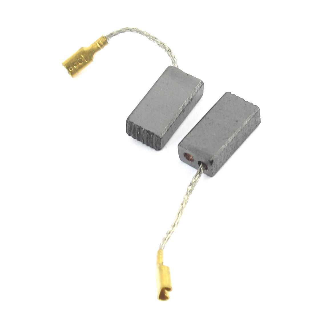 Gray Replacing Power Tool 15mm x 8mm x 5 mm Carbon Motor Brushes 2 Pcs