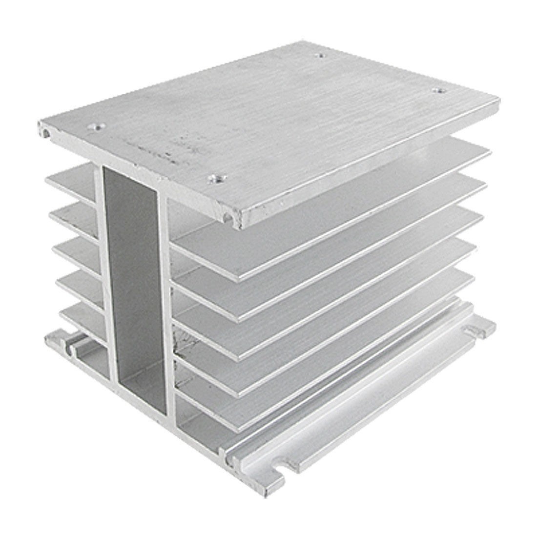 Aluminum Heat Sink for Solid State Relay SSR Heat Dissipation Three 3 Phase