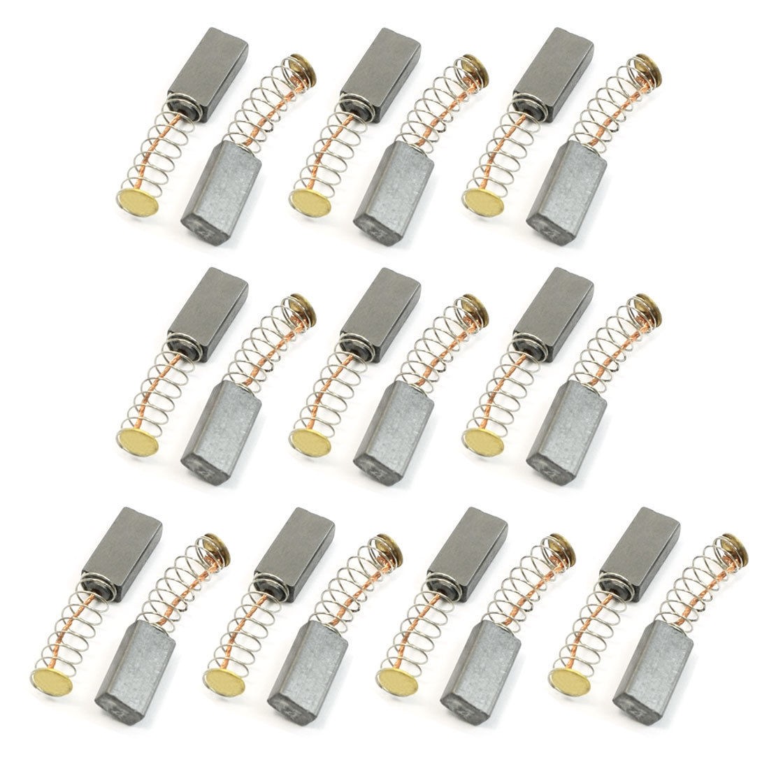 20 Pcs Single Shunt 15/32" x 15/64" x 5/32" Motor Carbon Brushes