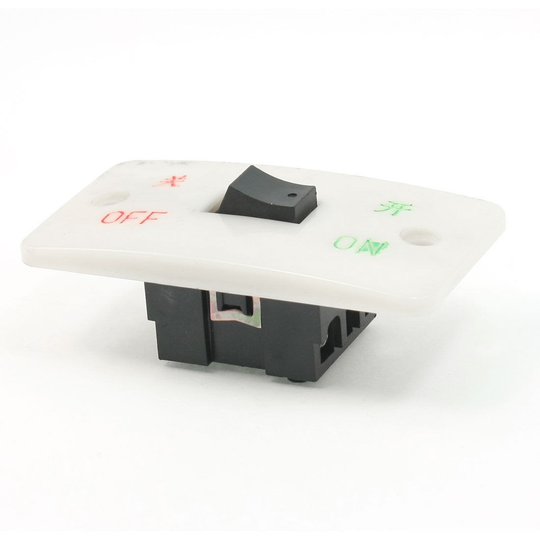 AC 380V 10A ON/OFF Open Frame 3NO 3NC DPDT Snap in Rocker Switch