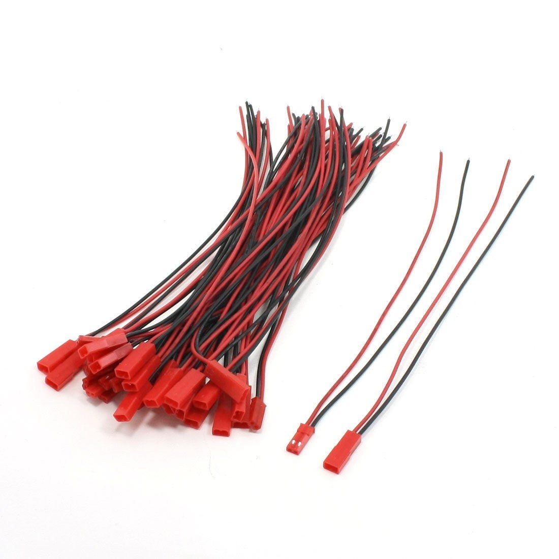20 Pairs JST Male Female Connector 200mm 22AWG Wire for RC Plane Battery