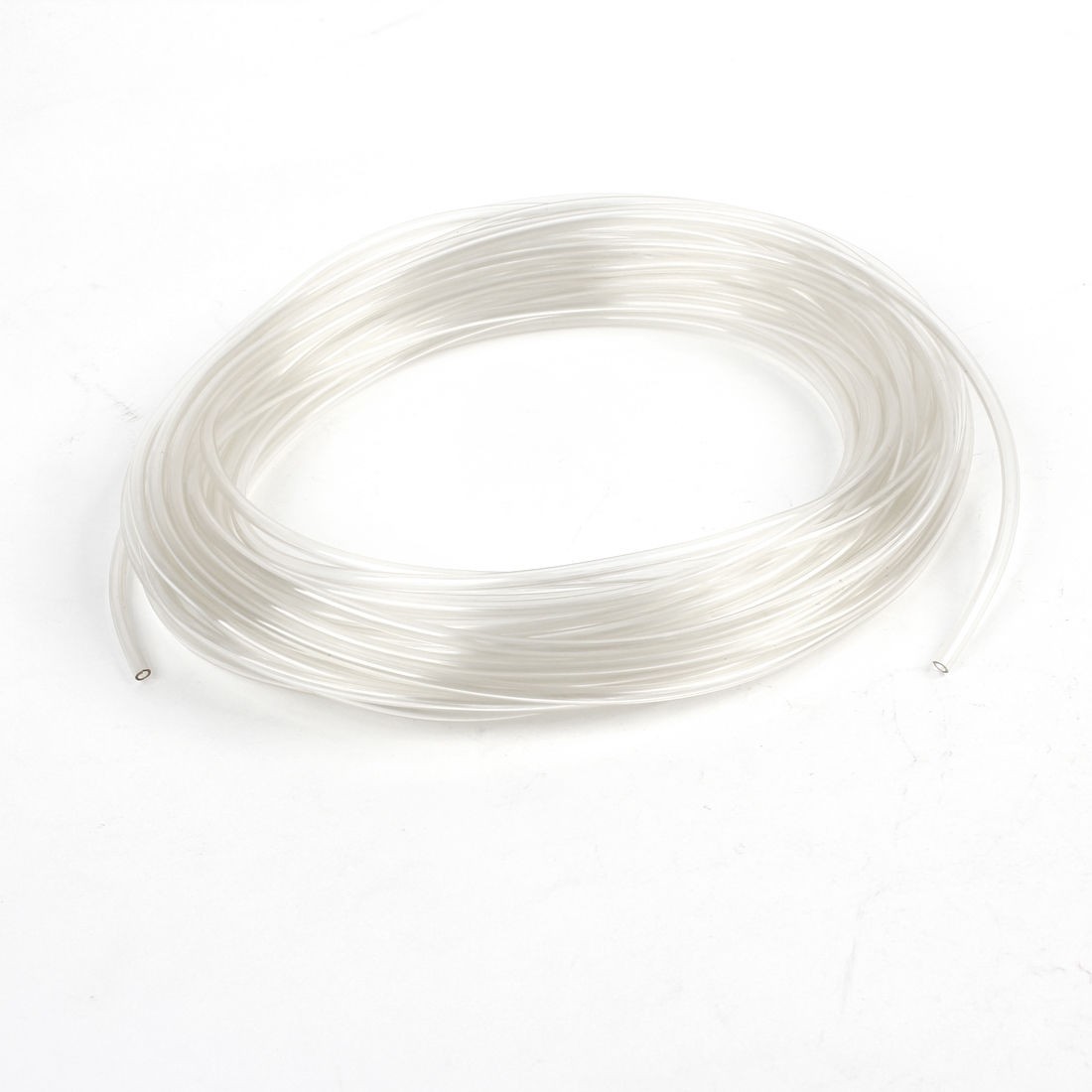 Clear 15 Meters 4mm OD 2.5mm ID 0.75mm Wall Thickness PU Air Hose Pipe
