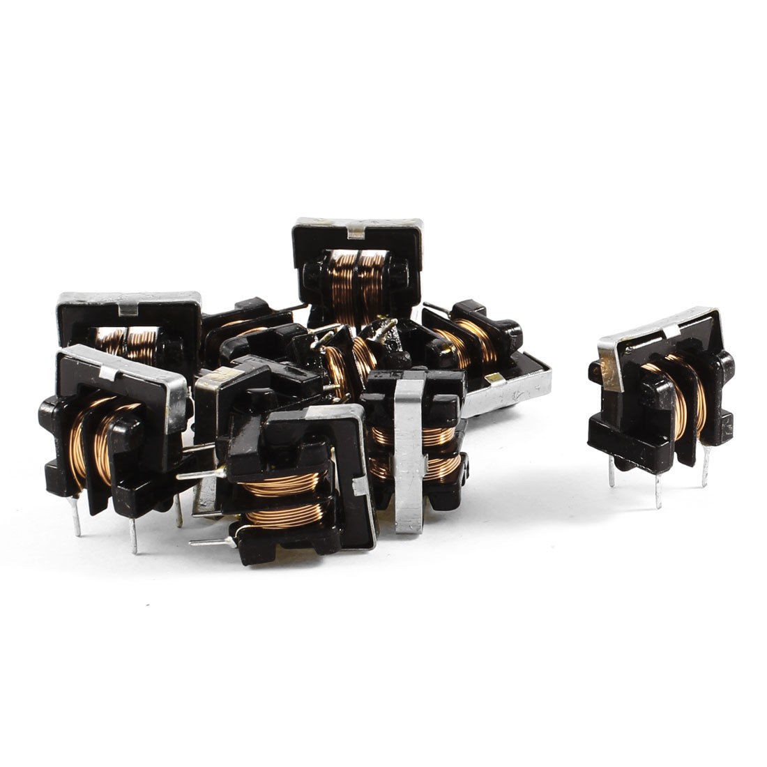 10 Pcs UF9.8 Common Mode Line Filter Inductor 3.3MH 2Ohm 0.01-3A Coil