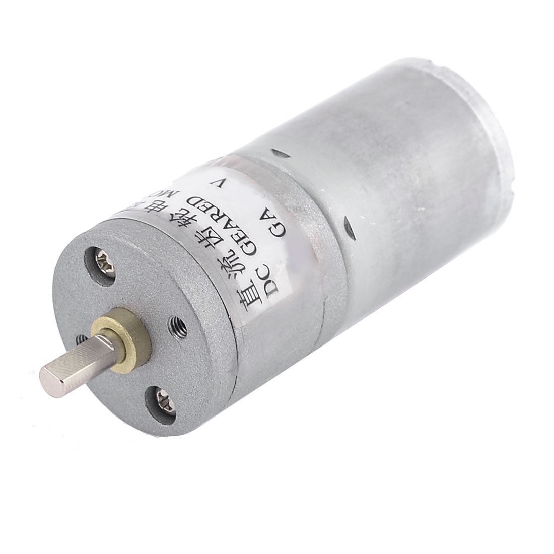 12V 120RPM Permanent Magnetism High Torque DC Gearbox Geared Motor