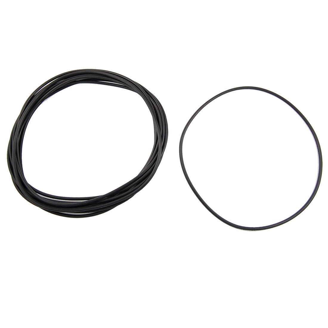 10 Pcs Metric O Rings Black Nitrile Rubber 165mm OD 3.5mm Thick