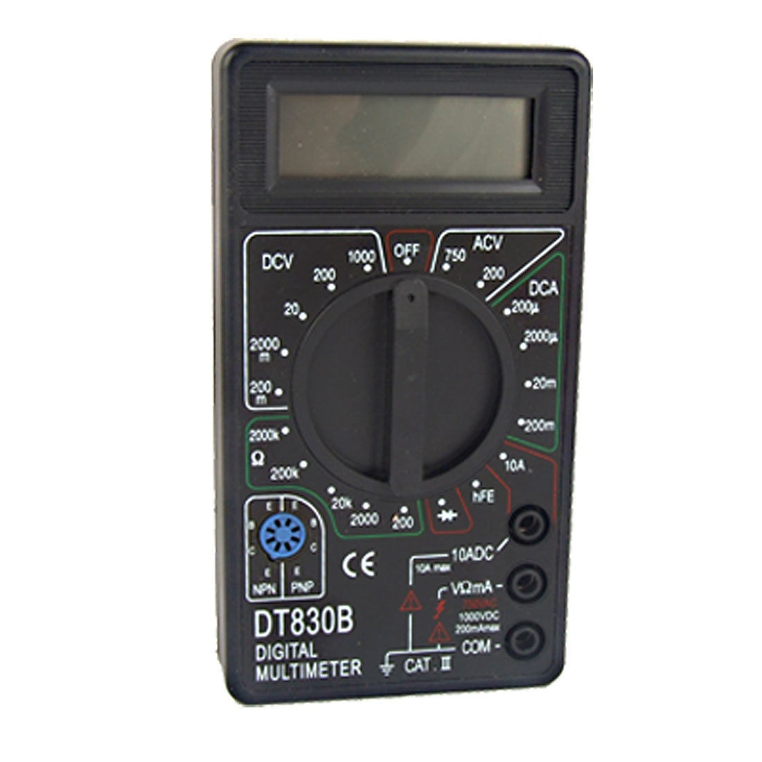 Mini AC DC Volt Ohm Measuring LCD Digital Multitester