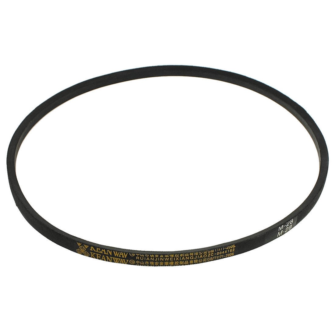 Machine Transmission Band Wedge Rope Rubber M Type V Belt 3/8" x 28"