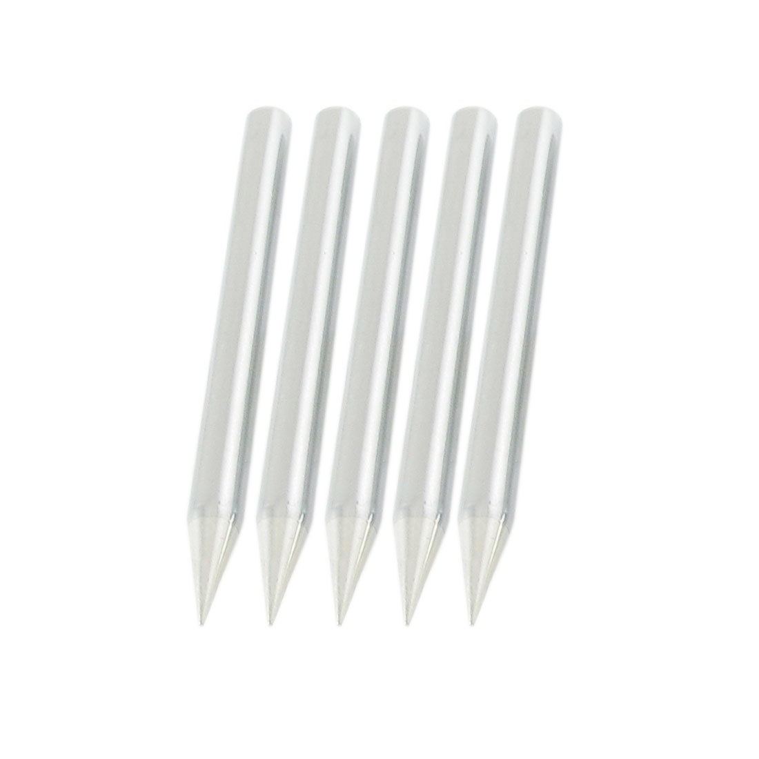 5 Pcs Replacement Solder Soldering Iron Tip 1mm Dia 60W