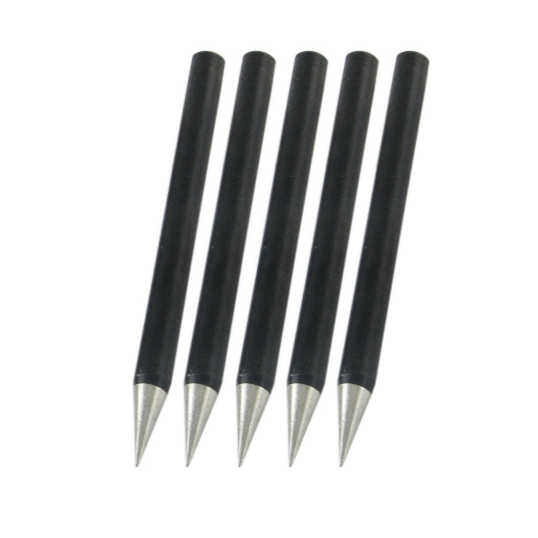 60W Replaceable Soldering Iron 1mm Diameter Point Tips 5 Pcs 