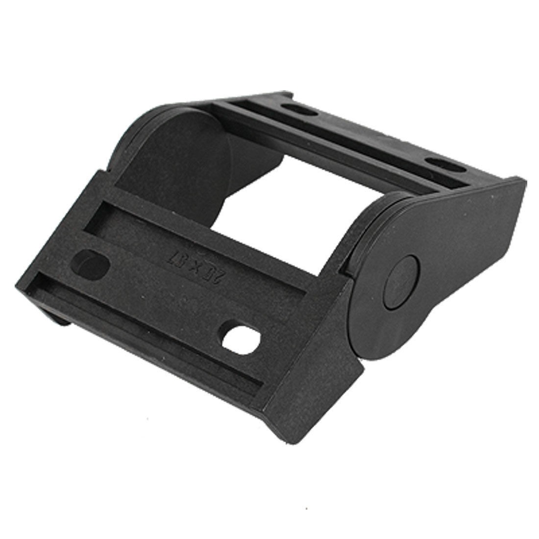 Machine Tool 25 x 57mm Black Carrier Drag Chain Connector