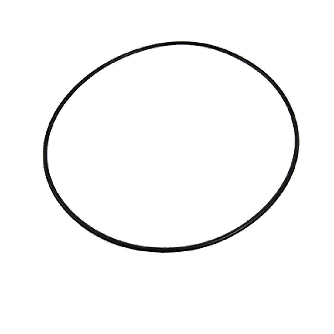 Black 115mm External Diameter Rubber Oil Seal O Ring Gasket